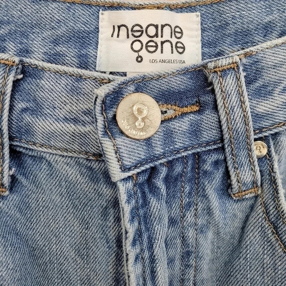 Insane Genes High Waisted Tapered Jeans - Picture 7 of 14